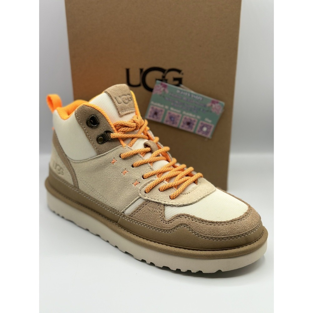 UGG Highland Hi Heritage Boots Women 10 Suede Mesh NWOB